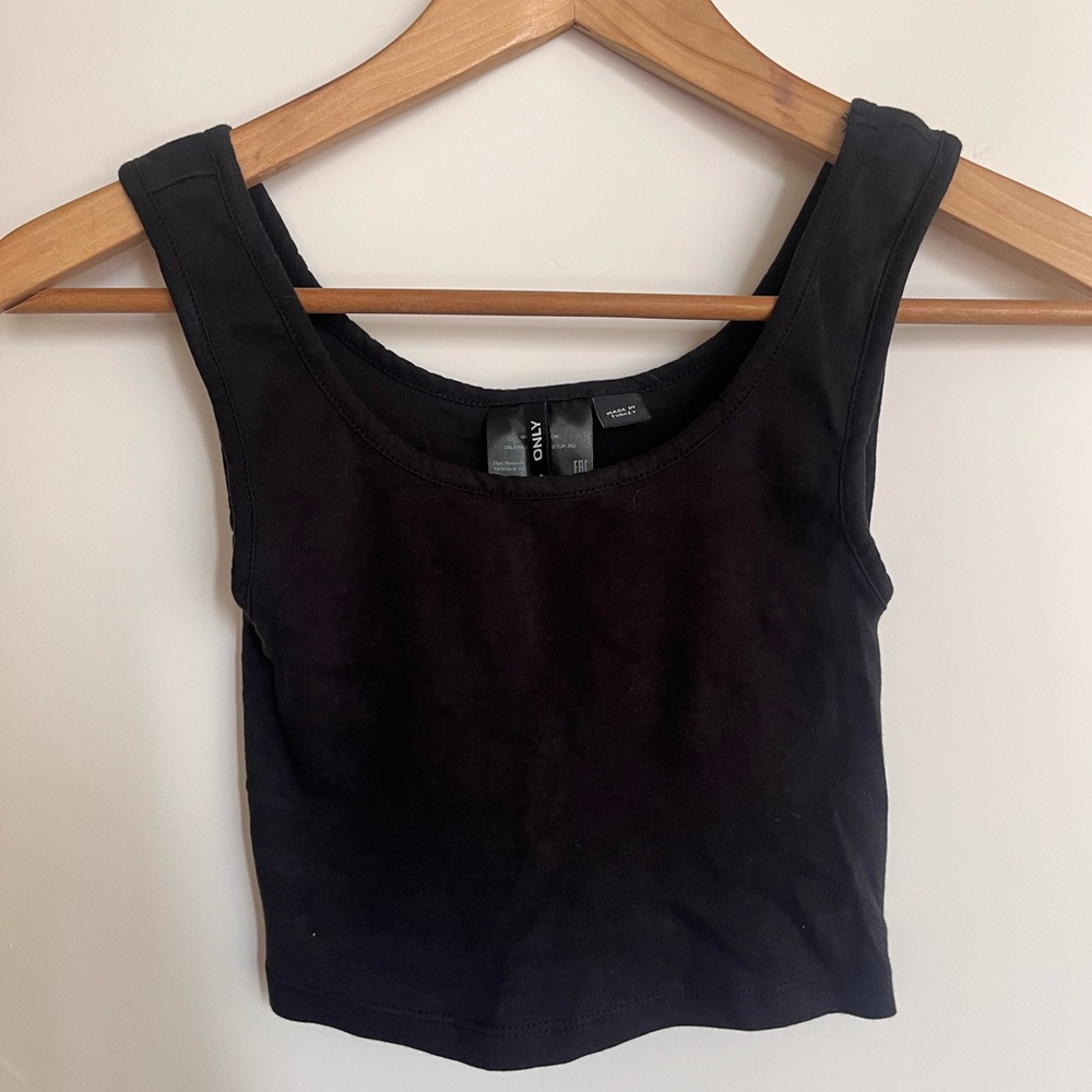 Only Black Tank Top